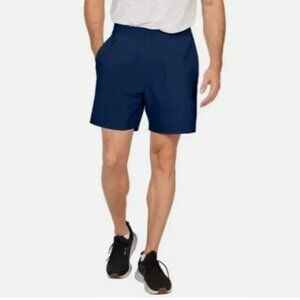 NEW Spyder Active Mens XXL Blue 7" Inseam Lightweight Stretch Shorts Blue